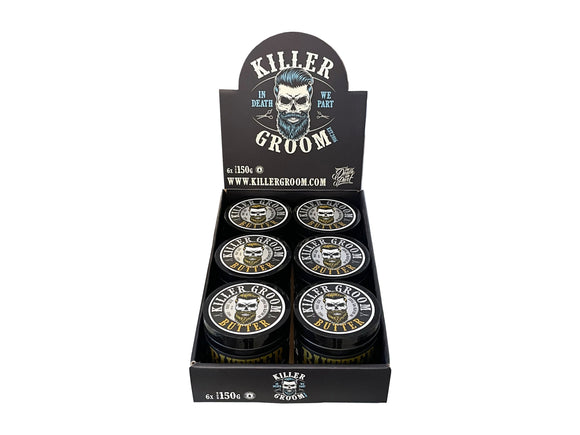 Killer Groom Butter 150g - 6pc in Counter Display Box