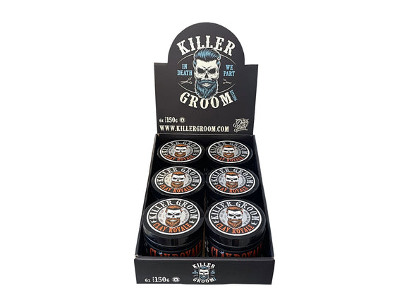 Killer Groom Clay Royale 150g - 6pc in Counter Display Box