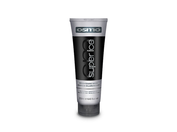 Osmo Super Ice Brightening Mask 250ml, Osmo Super Ice Black Toning Mask For Icy Blonde Hair, Black Pigment Hair Mask, Black Hair Mask, Black Mask Is Best For Very Light Blonde Hair, Icy Blonde Hair Treatment, Scandinavian Blonde Hair Mask, Blonde Hair Maintenance Mask, NZ Salon Supplies, Osmo NZ Stockist, Professional Hair Supplies
