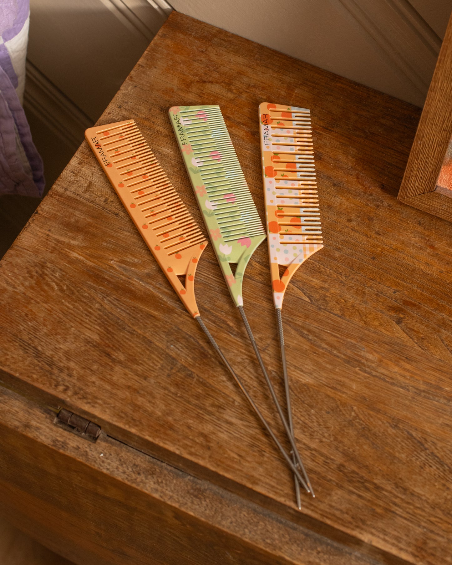 Framar Quilted Dreamweaver Comb Set (3pc)