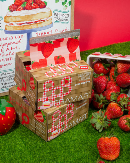 Framar Strawberry Shortcake Pop Up Foil (500ct) 127 x 280mm (5x11)