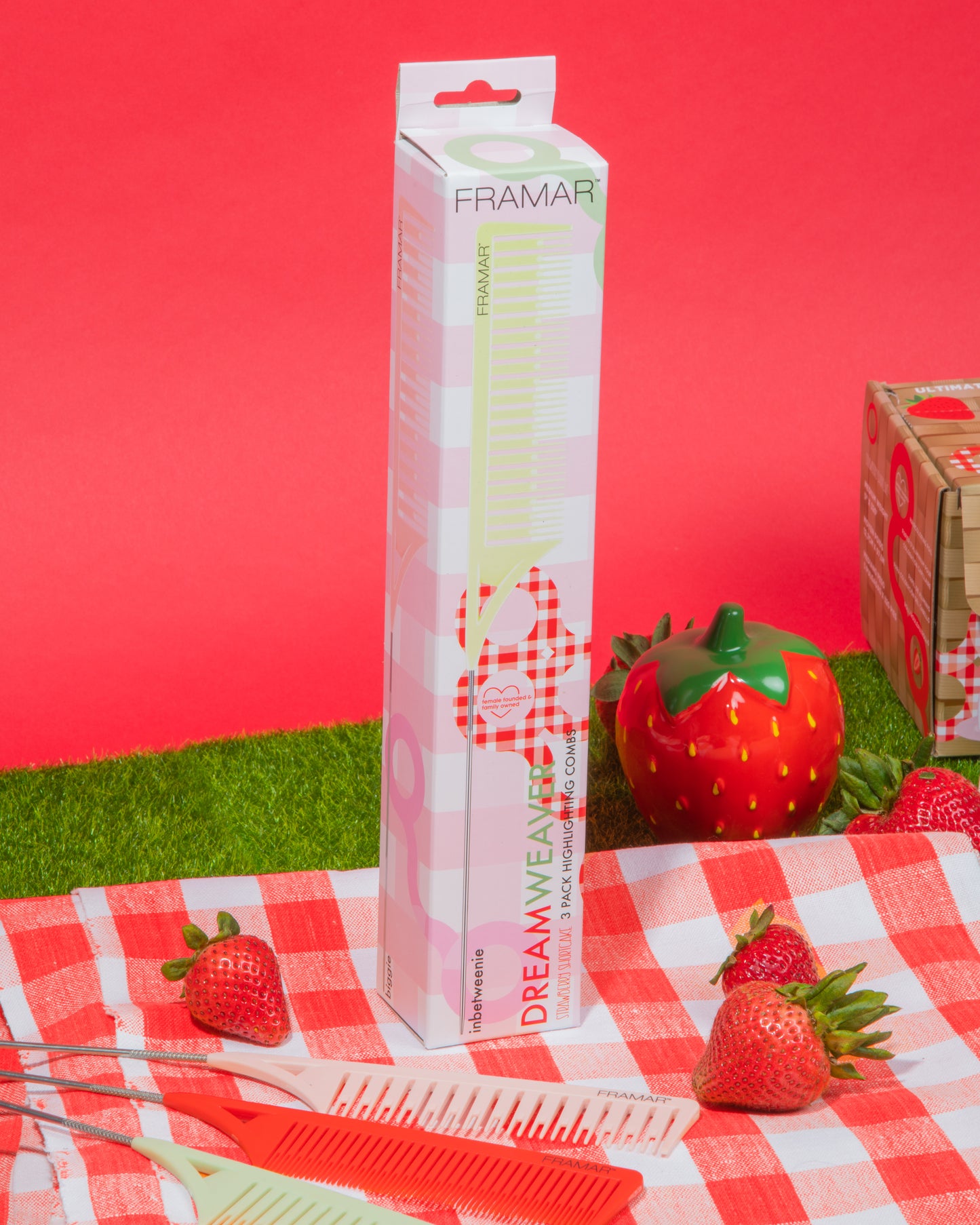 Framar Strawberry Shortcake Dream Weaver Comb Set (3pc)