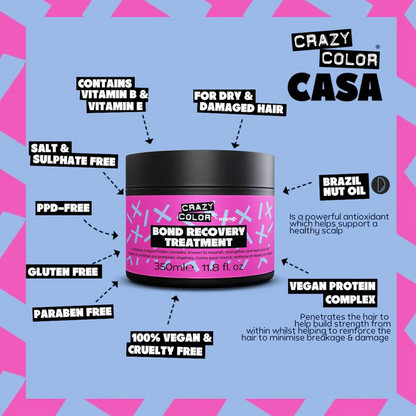 Crazy Color Bond Recovery Treatment 350ml