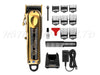 WAHL Professional Gold Magic Clip, Gold Detailer LI & Vanish Shaver Combo w/Free Tool Bag