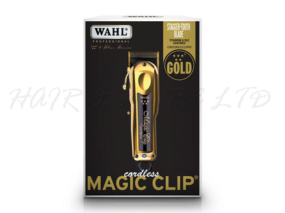 WAHL Professional 5 Star GOLD Series, Magic Clip Cordless Gold/Black