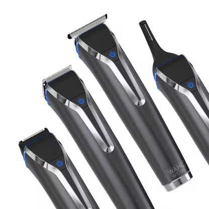WAHL Lithium-Ion+ Stainless Steel Waterproof Trimmer Grooming Kit - Made in the USA