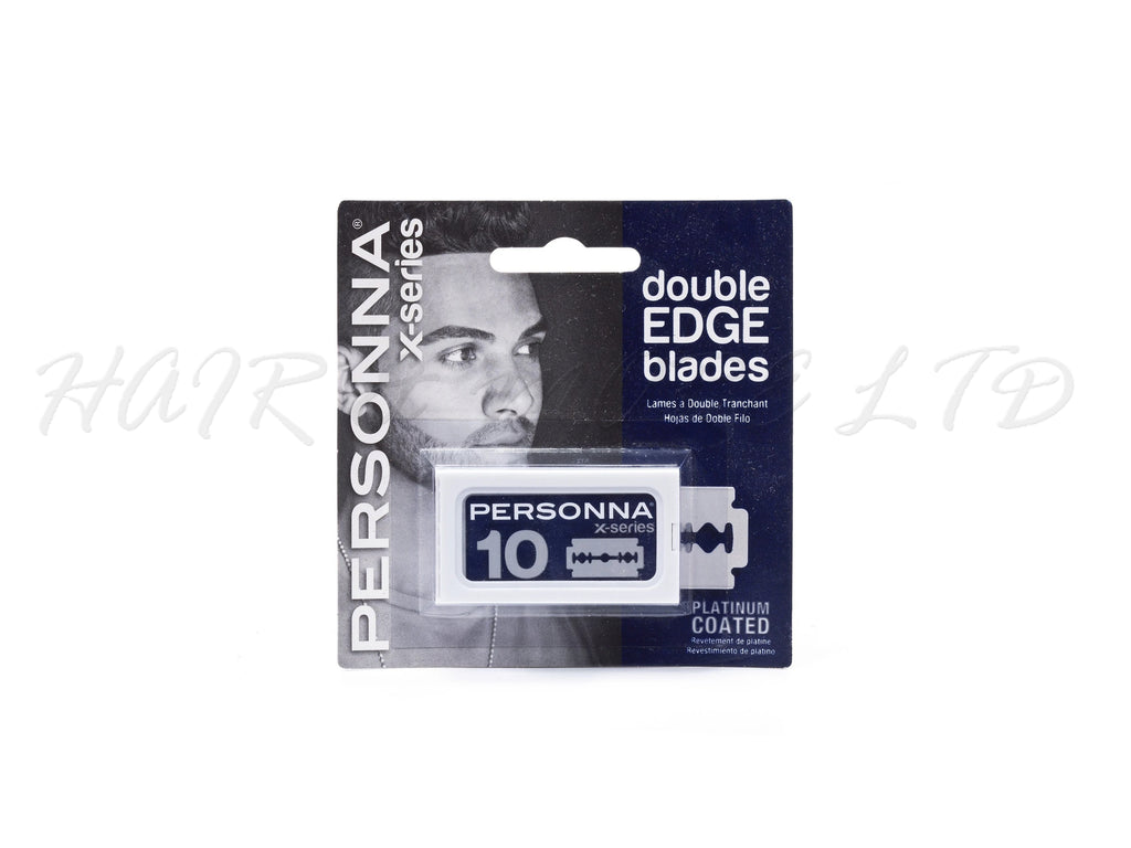 Personna X-Series Platinum Coated Double Edge Blades - 10 Pack