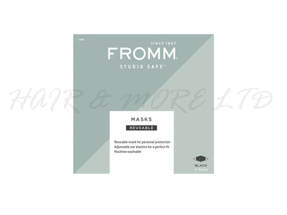 Fromm Studio Safe Re-Usable Face Masks, 2 Pack