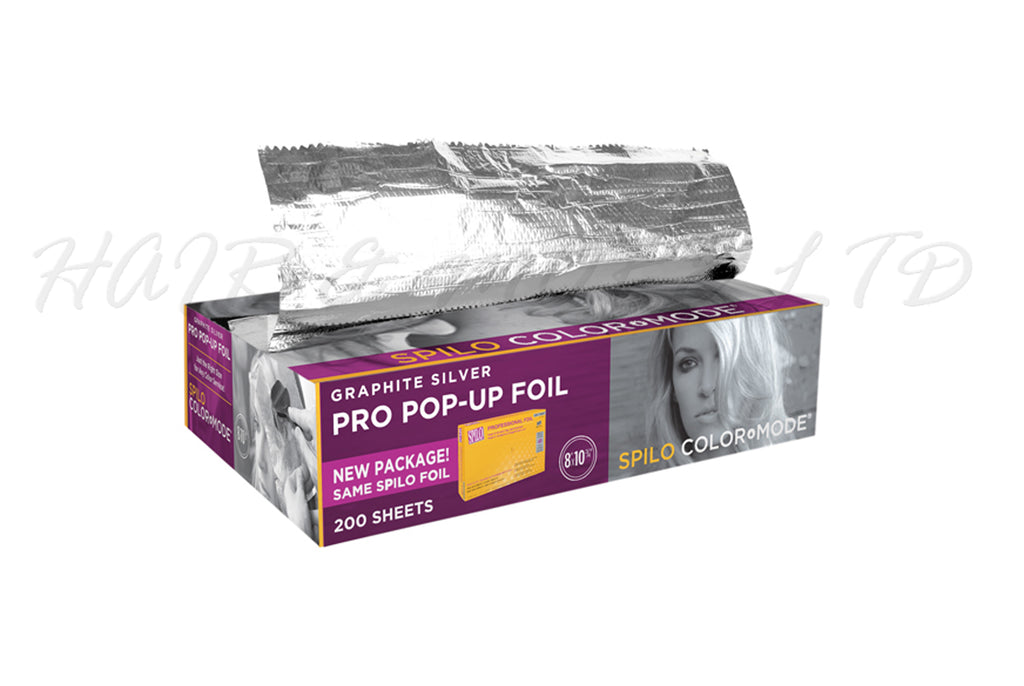 Spilo ColorMode Graphite Silver Pro Pop-up Foil 203mm x 273mm, 200 Sheets