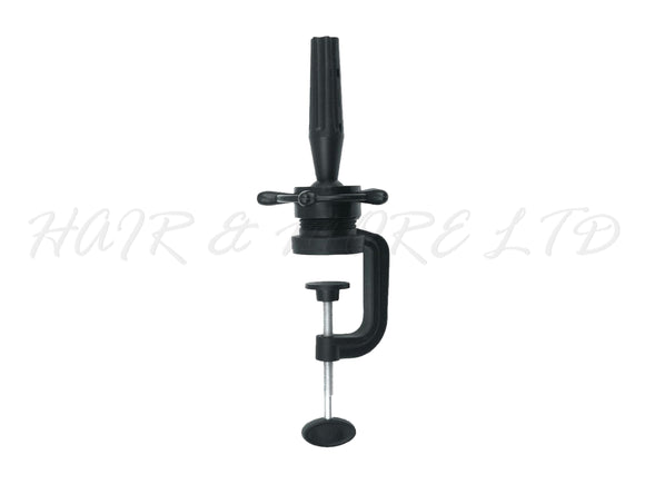 Diane Hairdressing Mannequin Head Clamp, Manikin Head Clamp Fits Most Mannequin Heads, Clamp On To Table Or Bench With Adjustable Angles, Professional Hair And Beauty Supplies, NZ Hairdressing Supplies