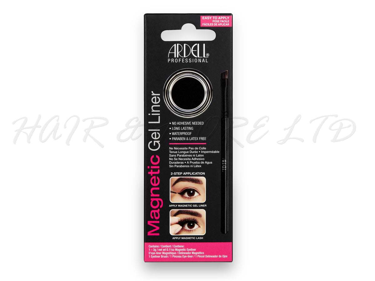 Ardell Magentic Gel Lash Liner, Long Lasting Magnetic Lash Liner For Use With Magnetic Lashes, Includes Magnetic Gel Liner And Application Brush, Magnetic Lashes, Makeup, Fake Eyelashes NZ, False Lashes, Eyeliner, NZ Hair And Beauty Suppliers, Professional Salon Supplies