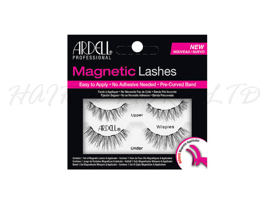 Ardell Magentic Lash Kit Wispies, Long Lasting Magnetic Lash Kit Wispies Style Lashes, Includes Magnetic Lash Applicator And Wispies Style Lashes,Magnetic Lashes