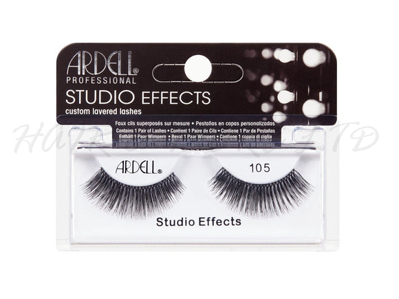 Ardell Professional Studio Effects Lashes, 105 Black