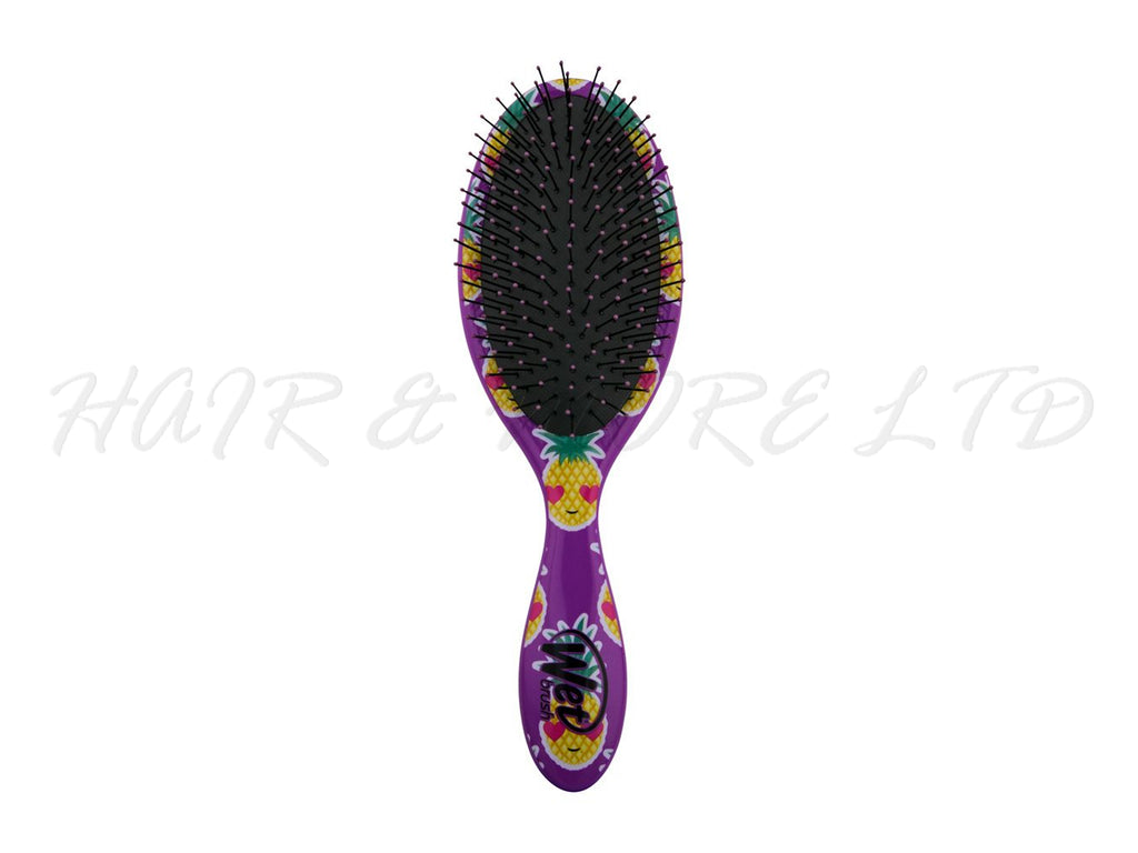 Wet Brush Detangling Hair Brush - Smiley Pineapple