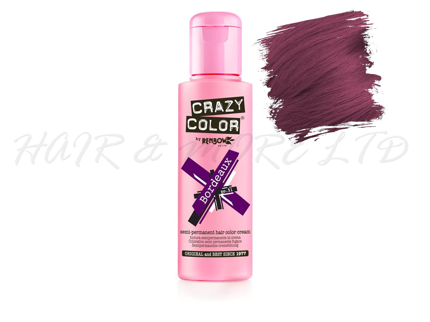 Crazy Color Semi Permanent Hair Colour 100ml