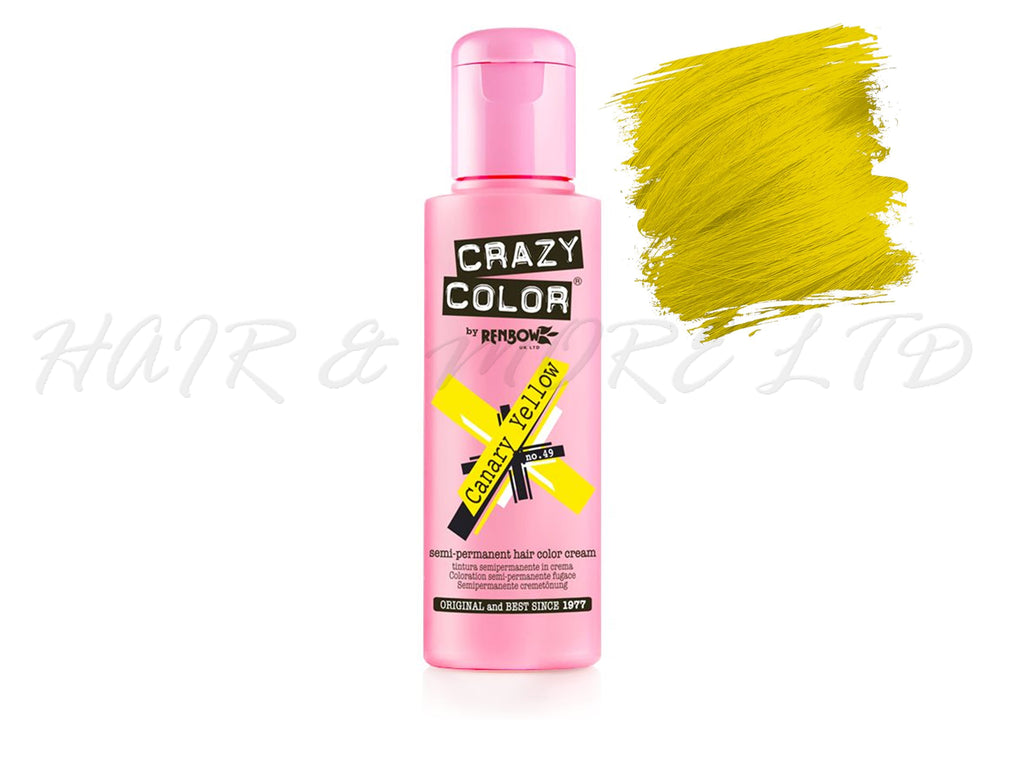 Crazy Colour - Canary Yellow