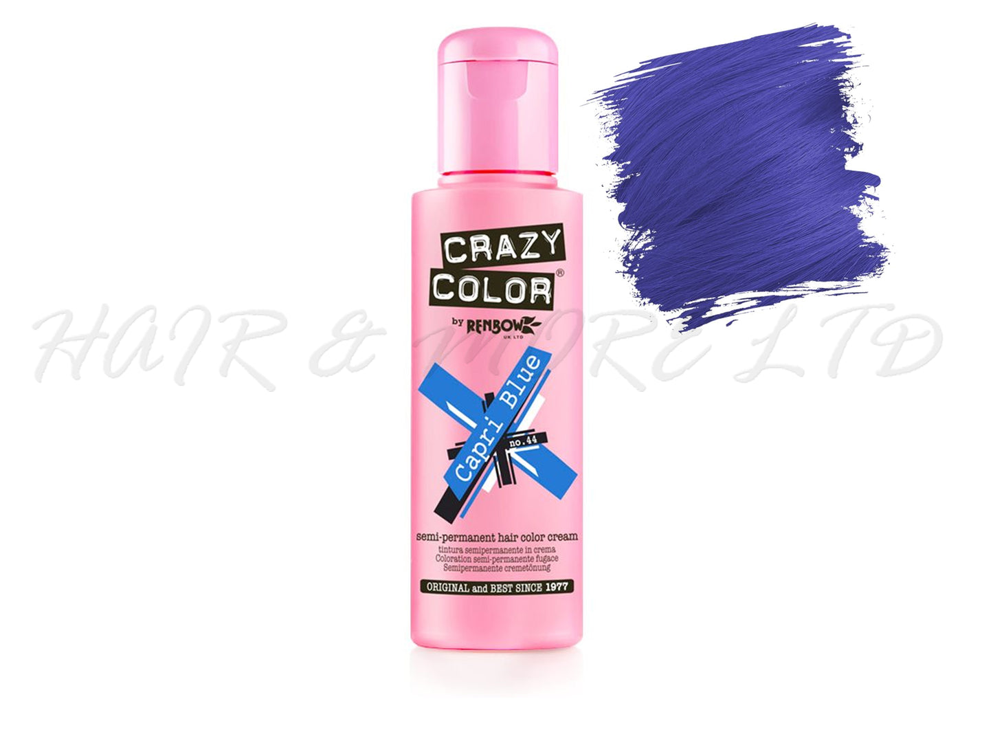Crazy Colour - Capri Blue