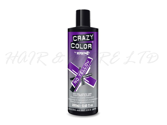 Crazy Color - No Yellow Shampoo 250ml