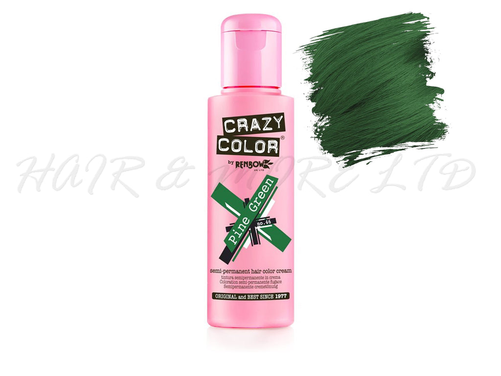 Crazy Colour - Pine Green