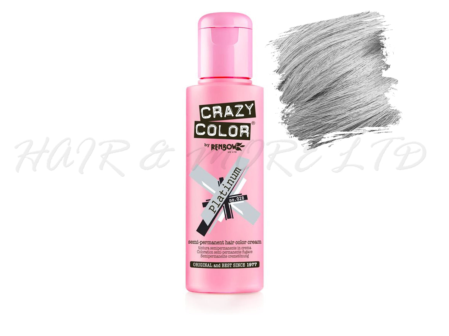 Crazy Color Semi Permanent Hair Colour 100ml