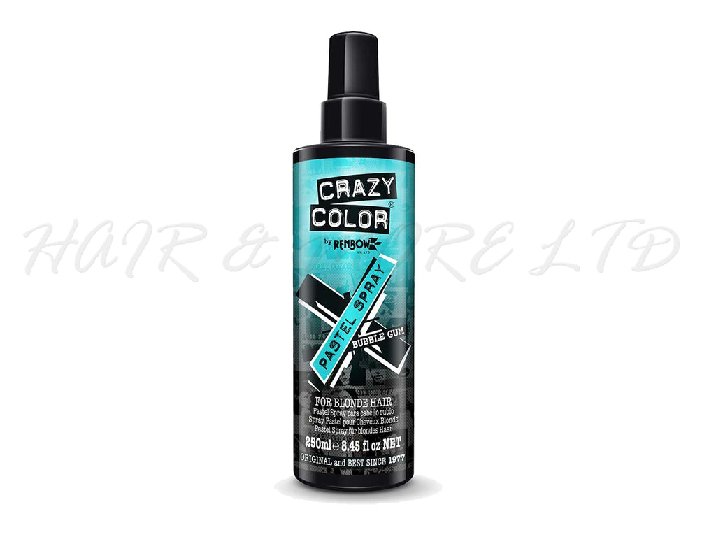 Crazy Colour Temporary Colour Pastel Spray - Bubble Gum 250ml