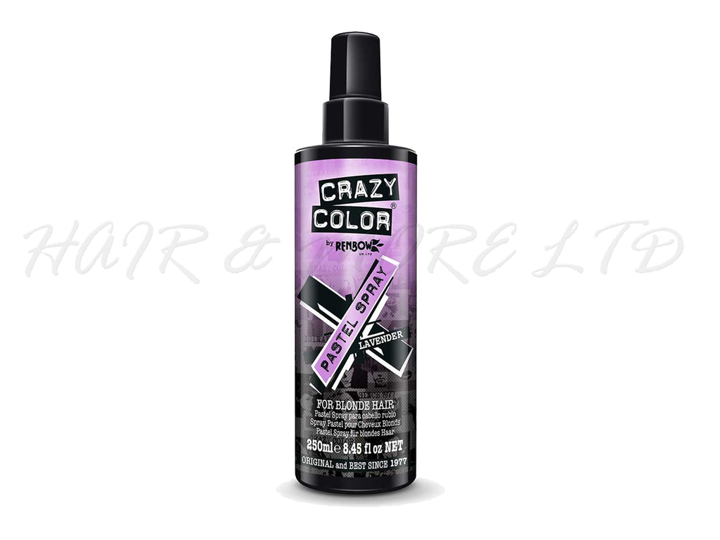 Crazy Colour Temporary Colour Pastel Spray - Lavender 250ml