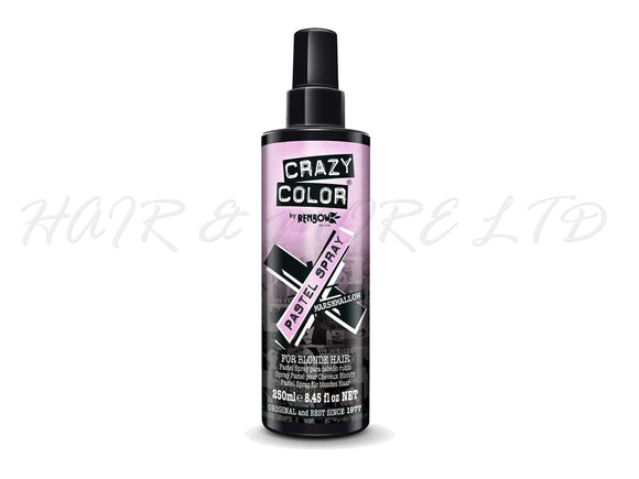 Crazy Colour Temporary Colour Pastel Spray - Marshmallow 250ml