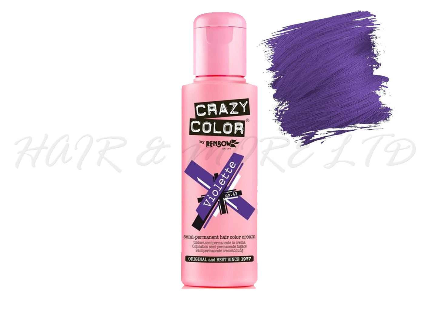 Crazy Color Semi Permanent Hair Colour 100ml