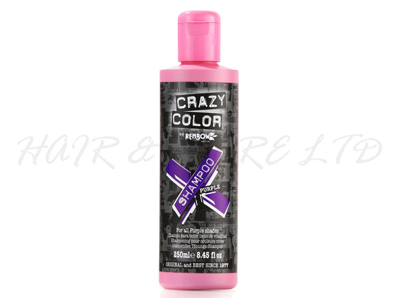 Crazy Colour Vibrant Shampoo - Purple 250ml