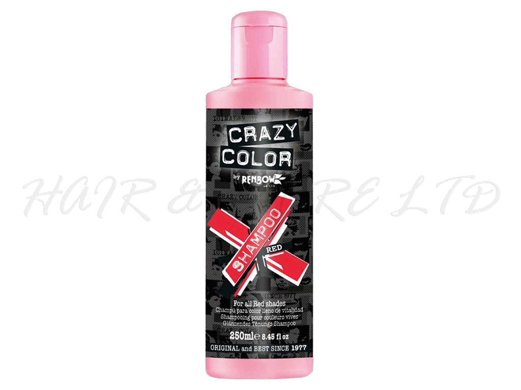Crazy Colour Vibrant Shampoo - Red 250ml