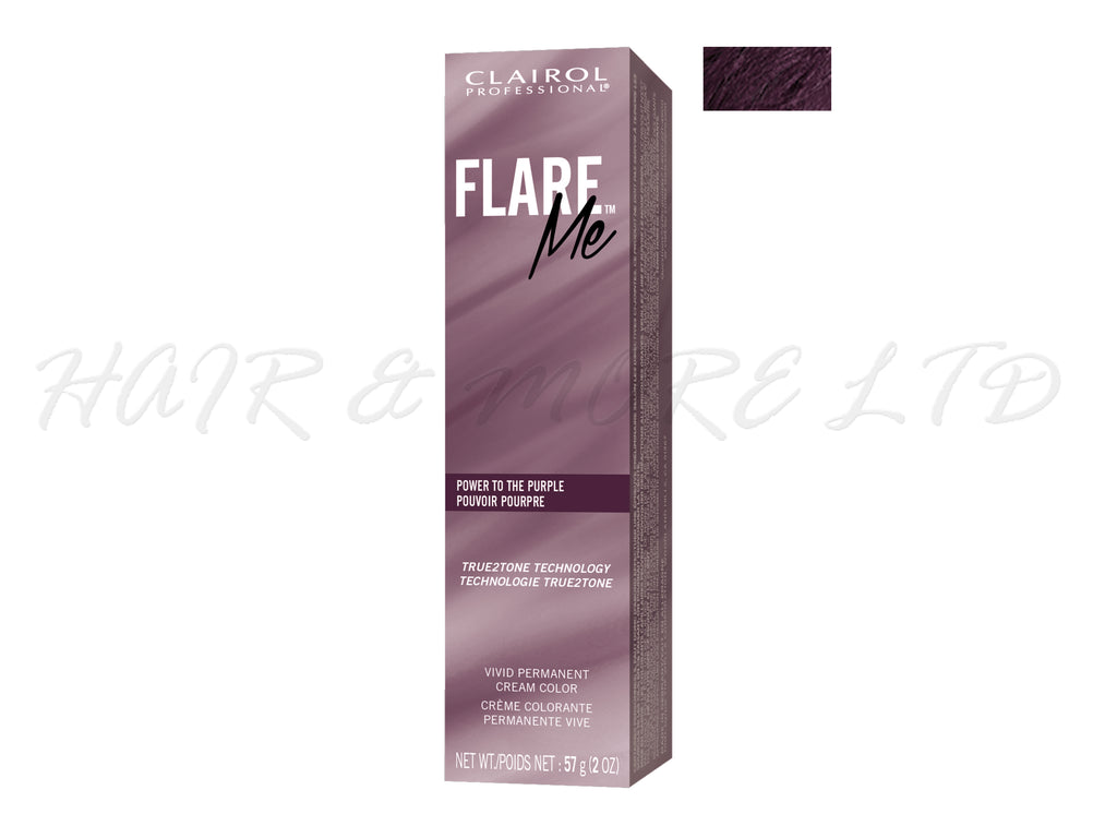 Clairol Professional Flare Me Permanent Creme 57g - Power to the Purple