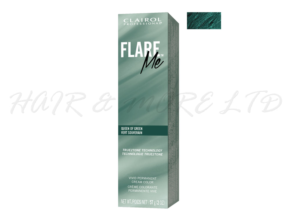 Clairol Professional Flare Me Permanent Creme 57g - Queen of Green
