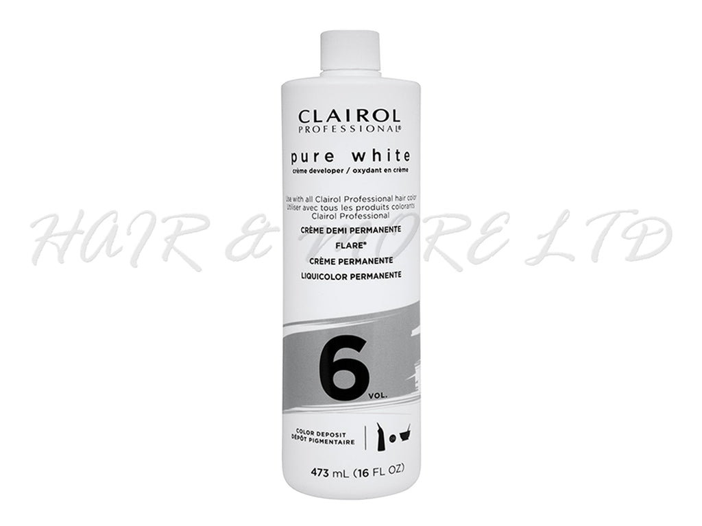 Clairol Pure White 6 Vol Creme Developer 473ml