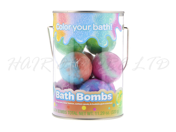 Crayola 'Color Your Bath' Bath Bombs Bucket, 8 Count