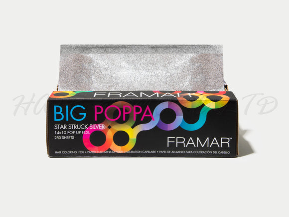 Framar Big Poppa Extra-Wide Pop up Foil, 254mm x 356mm - 250 Sheets