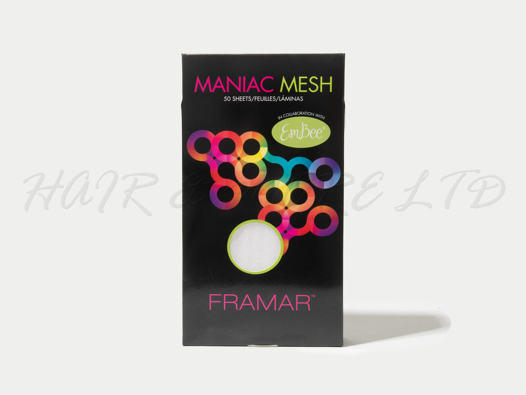 Framar Maniac Mesh Reusable Sheets (Foil Alternative) 50pk