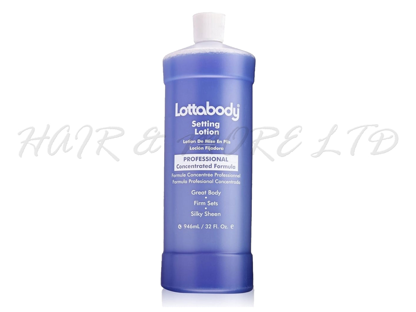 LottaBody Setting Lotion 946ml Concentrated Formula, LottaBody With Coconut And Shea Oils, Setting Lotion Firm Hold, LottaBody Nourishing Hair Care For Curly Coily And Textured Hair, NZ Hairdressing Supplies 