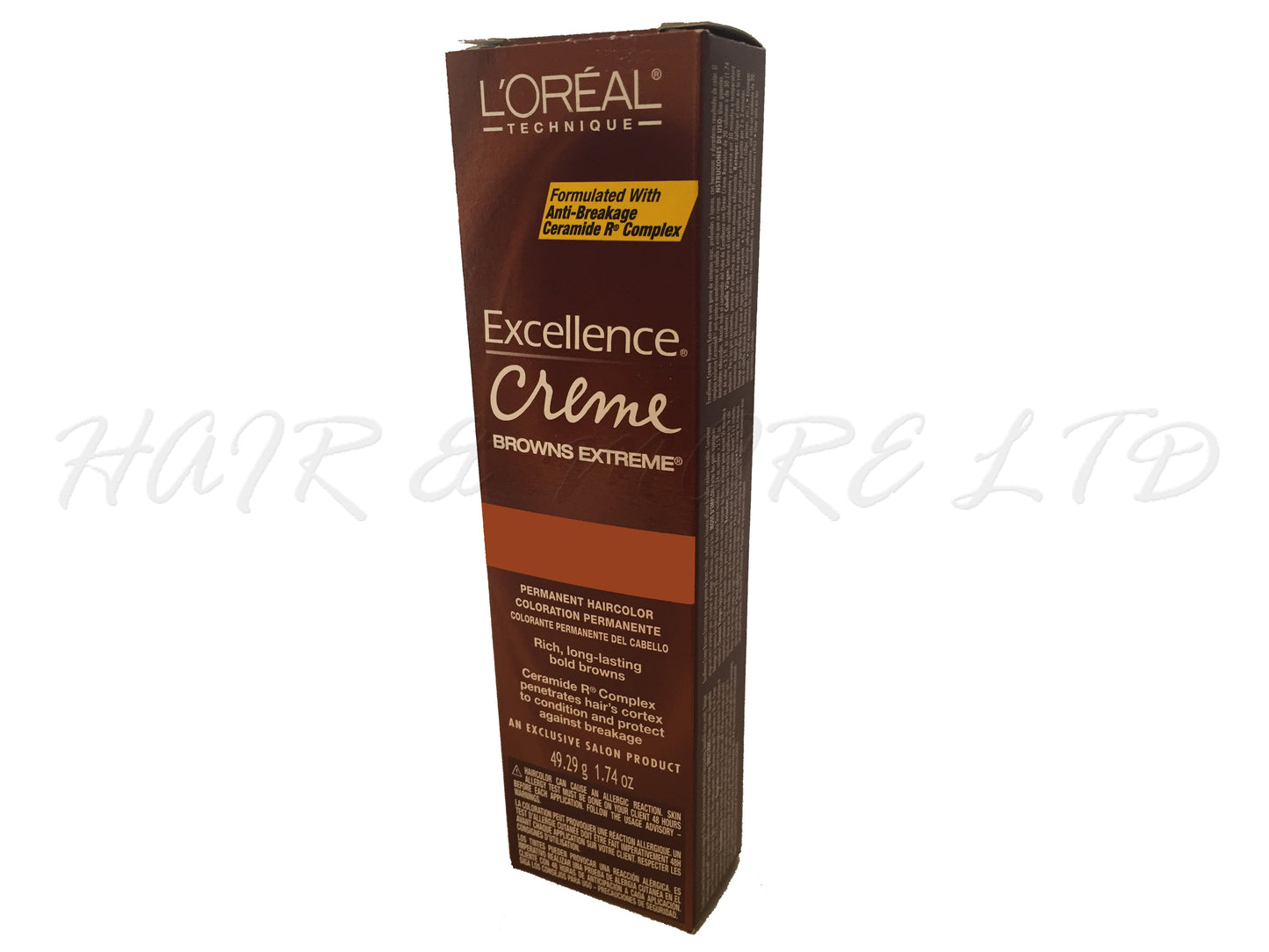 Loreal Excel Creme Browns Extreme - BR1 (Dark Red Brown)