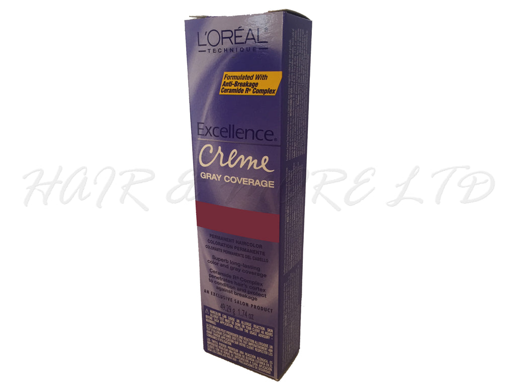 Loreal Excel Creme Color - 6.54 (Light Red Copper Brown)