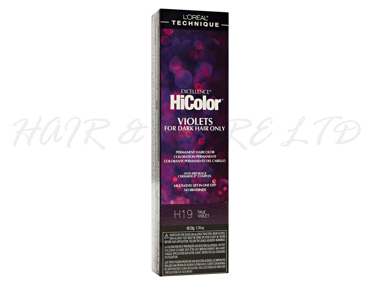 Loreal Excellence HiColor Permanent Creme Colour 49g (For Dark Hair Only)