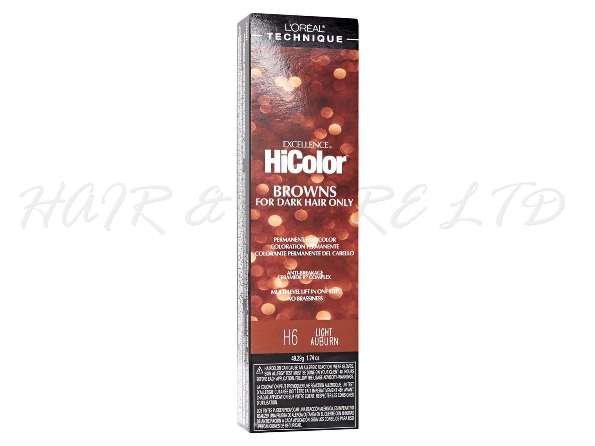 Lorreal Hicolor Loreal Excellence HiColor Permanent Creme Colour 49g (For Dark Hair On ...