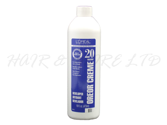 Loreal Oreor 20 vol Developer 473ml
