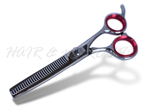 Thinning Scissors (Moulded Finger Rest) - Silver