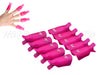 Gel/Shellac Polish Soak Off Clip On Nail Caps, 10 pack Rose