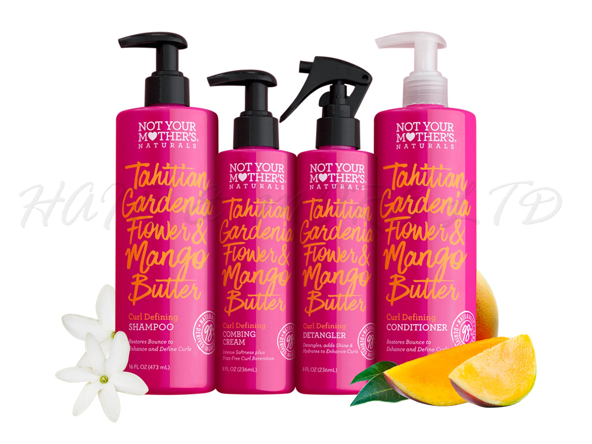 Not Your Mother’s Naturals Locken-Shampoo Mit Tahiti-Gardenia & Mangobutter – 473 Ml, Für Definierte Curls Ohne Frizz