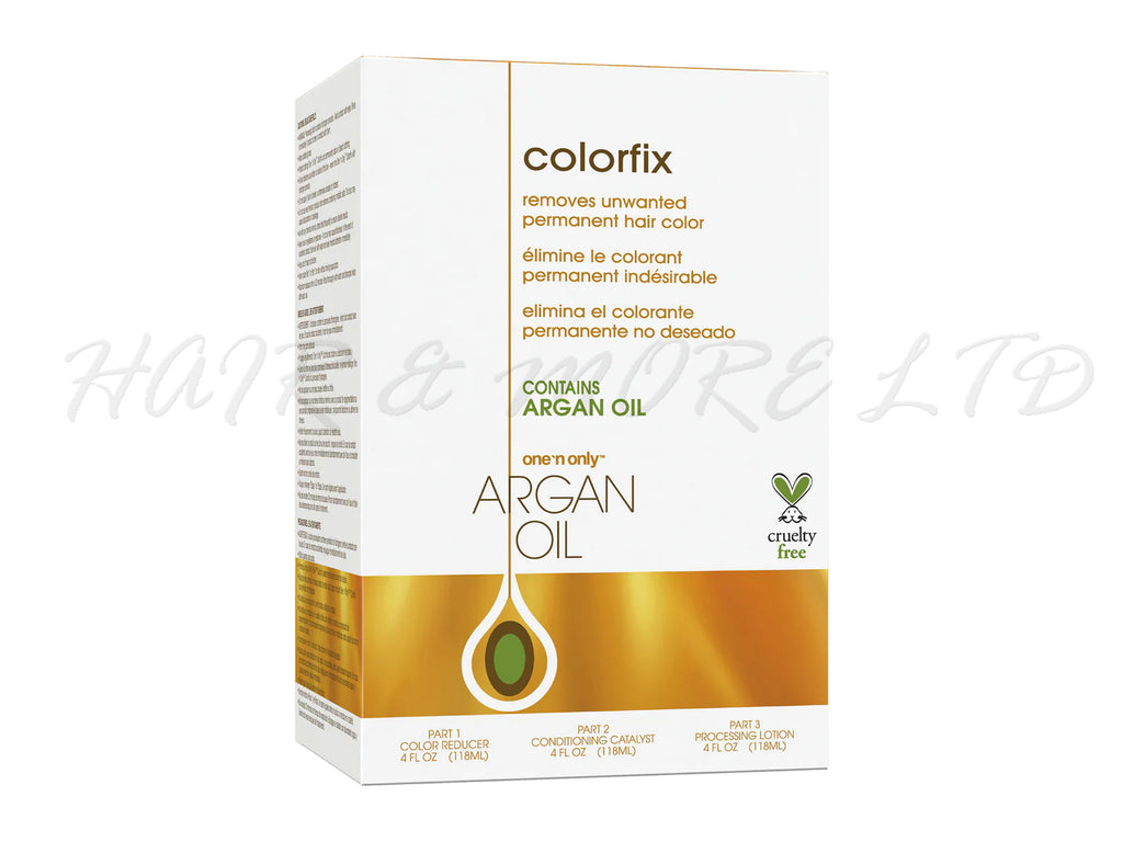 One N Only Colorfix Permanent Hair Colour Remover, Colour Remover For Permanent Colours  In Hair Only - Free From Bleach And Formaldahyde, Gentle On Hair But Stinky, Safe To Recolour Or Lighten After Use, Professional Hair & Beauty Supplies, NZ Salon Supplies