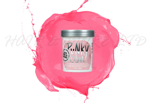 Punky Colour Cotton Candy 100ml, Punky Colour Cotton Candy Is The Lightest Bright Pink In This Range - It Still Offers Lots Of Intensity On Very Light Blonde Hair,  Intermixable With The Rest Of The Punky Colour Range - Create And Customize Your Shade By Adding To Other Shades In The Punky Colour Range, Unleash Your Inner Hair Artist With Punky Colour, Funky Hair Colour, Creative Hair Colour, Professional Hair And Beauty Supplies, NZ Salon Supplies