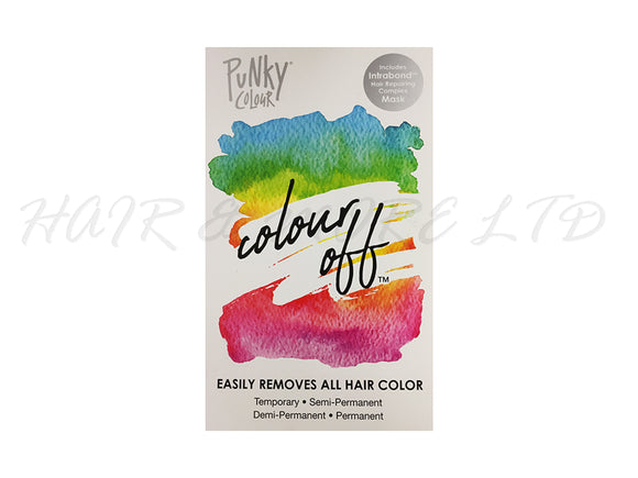 Punky Colour Colour Off Kit To Remove Unwanted Hair Colour Includes Intrabond Mask, Home Hair Colour Remover Kit With Intrabond Mask Included, Punky Colour Off Kit Perfect To Remover Previous Artificial Colour From Hair Before Applying Funky Shades Or Recolouring, Professional Hair And Beauty Supplies, NZ Salon Supplies 
