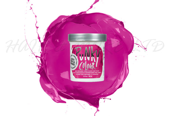 Punky Colour Flamingo Pink 100ml, Punky Colour Flamingo Pink Is The Most Intense Pink In This Range,  Intermixable With The Rest Of The Punky Colour Range - Create And Customize Your Shade By Adding To Other Shades In The Punky Colour Range, Unleash Your Inner Hair Artist With Punky Colour, Funky Hair Colour, Creative Hair Colour, Professional Hair And Beauty Supplies, NZ Salon Supplies