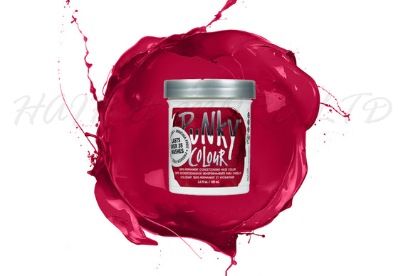 Punky Colour Poppy Red 100ml, Punky Colour Poppy Red Is Vibrant Red In This Range,  Intermixable With The Rest Of The Punky Colour Range - Create And Customize Your Shade By Adding To Other Shades In The Punky Colour Range, Unleash Your Inner Hair Artist With Punky Colour, Funky Hair Colour, Creative Hair Colour, Professional Hair And Beauty Supplies, NZ Salon Supplies